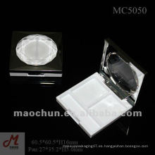 MC5050 Square Blush caja vacía cosméticos contenedor